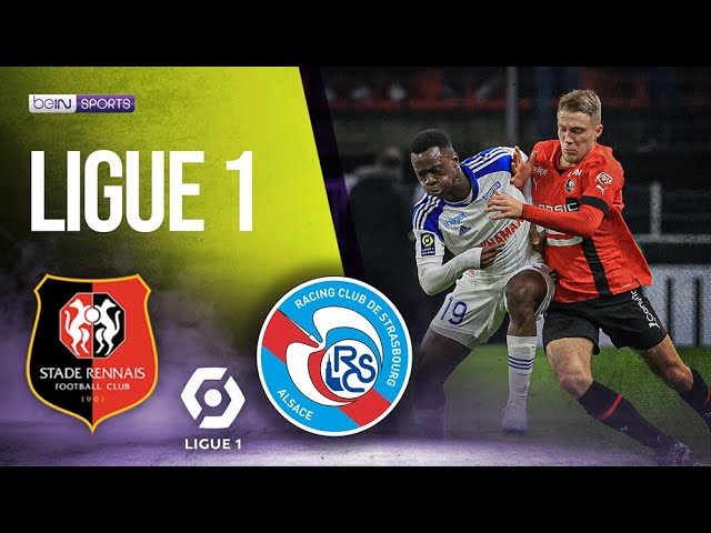 Goal Kévin GAMEIRO (49' - RCSA) FC LORIENT - RC STRASBOURG ALSACE (1-2)  23/24 
