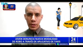 Nueva estafa a través de aplicativo de taxis, explica Miguel Guerra Leon.