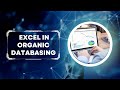 Maximizing the Use of Excel Using Organic Databasing