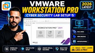 Cybersecurity Lab Setup with VMware Workstation Pro 26H1 screenshot 3