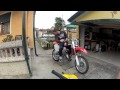 Honda cr 125 1999 after rebuild remake 2012