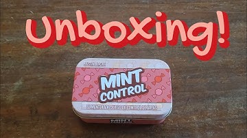 Mint control board game unboxing