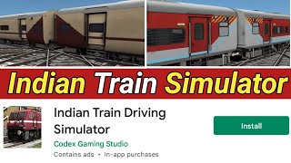 New Indian Train Driving Simulator || New Train Game In Play Store || New Train Game Download screenshot 3