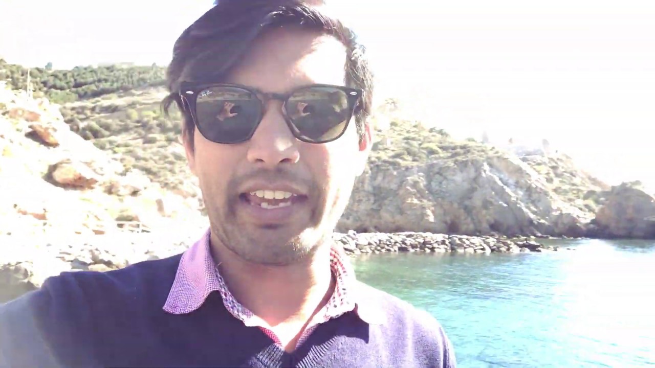 Cala cortina beach - cartagena, spain |Beautiful beach |Travel Vlog