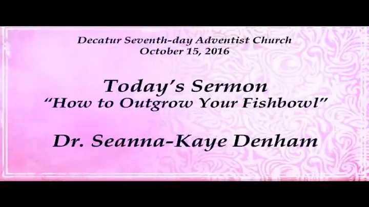 2016-10-15 | Dr. Seanna-Kaye Denham