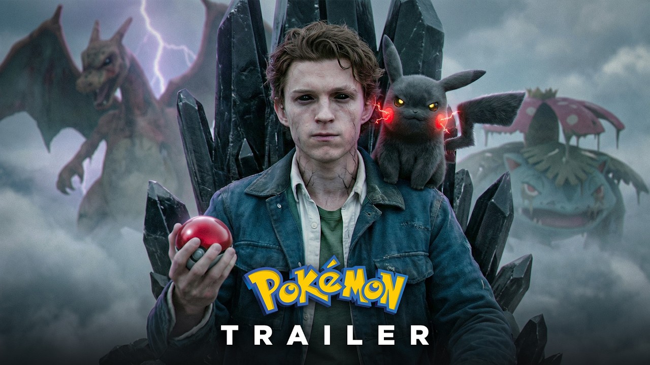 Pokemon Shadowfall (2026) – Tom Holland, Emma Stone, Robert Pattinson | Concept Trailer