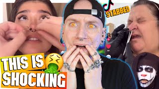 DIY Piercing Fail With A PORCUPINE NEEDLE | New TikTok Piercing Fails | Roly