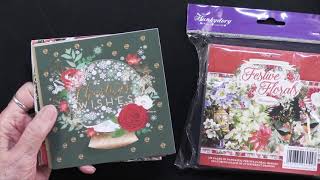 Festive Rose Luxury Topper Collection From Hunkydory