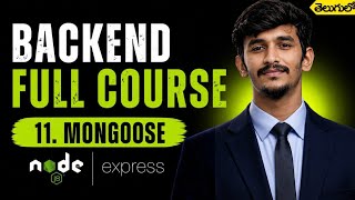 Mongoose in Telugu | Connect Node.js with MongoDB | Backend Full Course #11