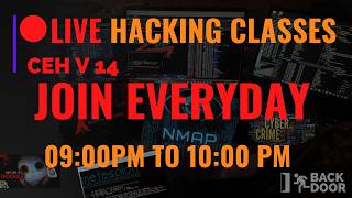 LIVE Hacking Class – From Basics to Advance! 🔥 Ethical Hacking Classes