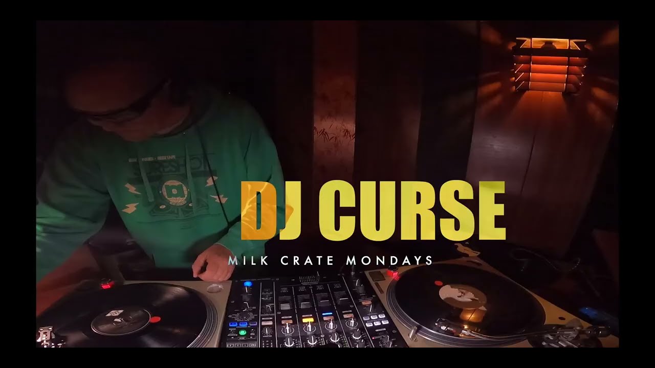 🧿Vinyl set from DJ Curse @MilkCrateMondays at Melody Lounge in