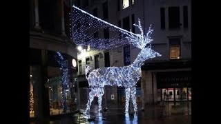 Christmas lighting 2020 || Argyle street || Glasgow || Scotland