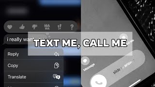 Get a Text/Call Instantly 💌📞