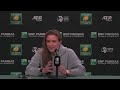 Maria Sakkari Press Conference Following Semifinal Win 2022 BNP Paribas Open