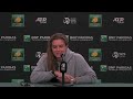 Maria Sakkari Press Conference Following Semifinal Win 2022 BNP Paribas Open
