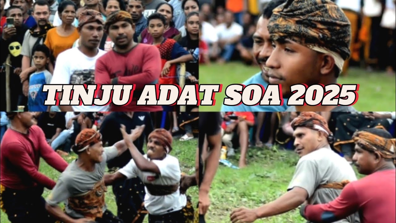 TINJU ADAT DI KAMPUNG MENGERUDA SOA 2025