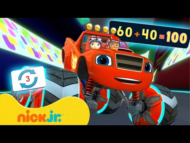 Вспыш и чудо-машинки | 3 ЧАСА с Вспышем: спасения и задания STEM!  | Nick Jr. Cyrillic