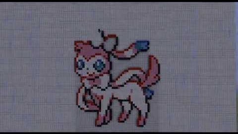 Minecraft Sprite Timelapse - Sylveon