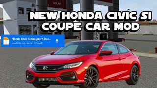 new honda civic si coupe car mod for bussid | bus simulator indonesia |