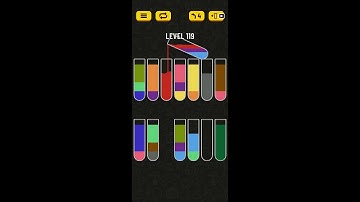 Water Sort Puzzle Level 119 Solved