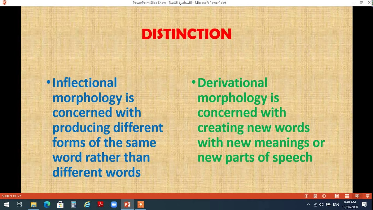 second lecture
