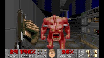 The Ultimate Doom E1M4B: Phobos Mission Control (e1m4b.wad) 100%