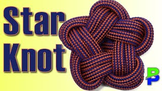 The Star Knot with Paracord DIY - BoredParacord