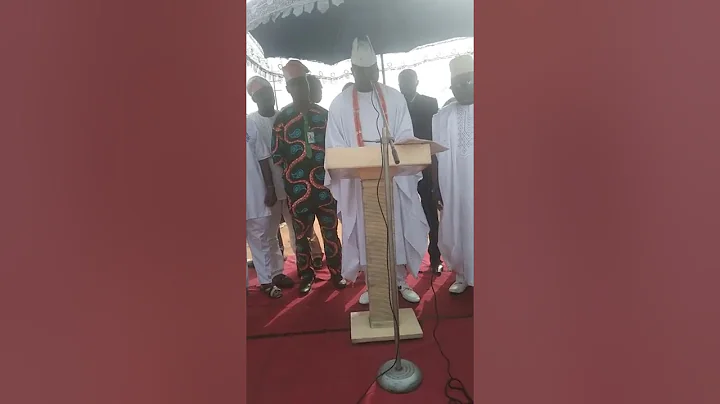 Iba Gani Adams the Aare ona Kakanfo of Yoruba land on Aje festival