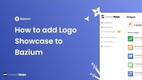 How to add a Logo Slider to Bazium