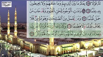 قران كريم ـ آيات بيّنات من سورة طه بصوت رائع