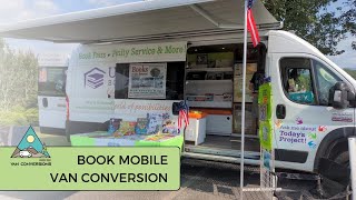 🚐📚ProMaster 3500 Extended High Top Van Conversion: Book Mobile Tour with Custom Features!