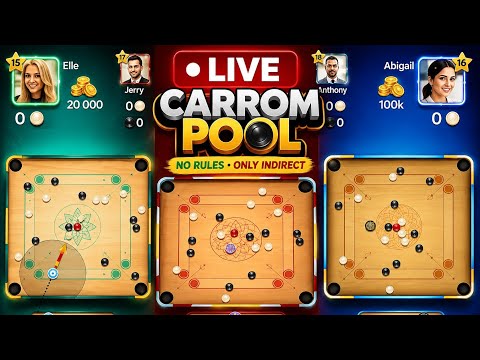 🔴 carrom pool live by mh talha gaming 😉