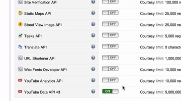 Youtube API - 2 PHP Creating Project