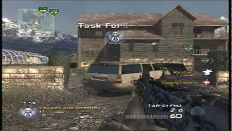 Mw2 SnD 2v2 gamebattles Match
