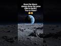 DOES THE MOON Always Show the Same Side to Earth? TrueorFalse? #science #sciencefacts #ytshorts #yt