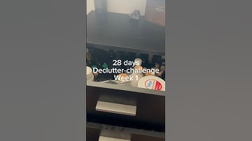 28 days Declutter-Challenge Week 1