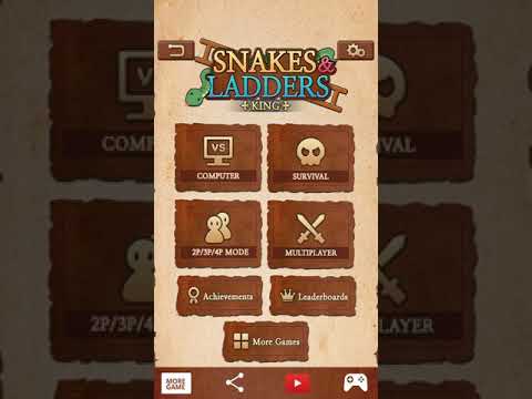 لعبة ثعبان جميلة مثل لودو كلاسيك Snakes And Ladders لتحمل 