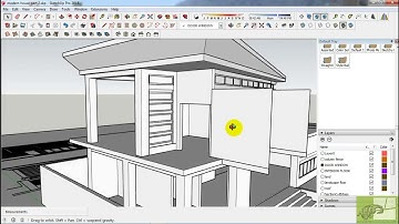 SketchUp-Tutorial-Making-Modern-House-Part-3