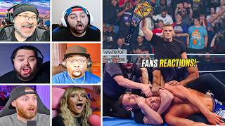 WWE Fans Reactions! Gunther Attacks Cody Rhodes | #wwesmackdown #codyrhodes #gunther