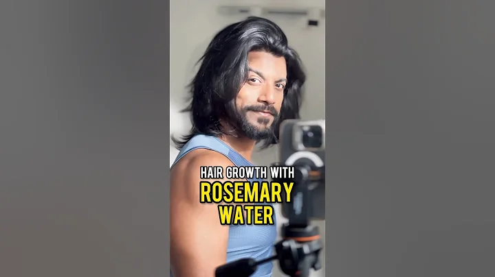 Rosemary water for hair growth from Alps Goodness. #haircare #shorts