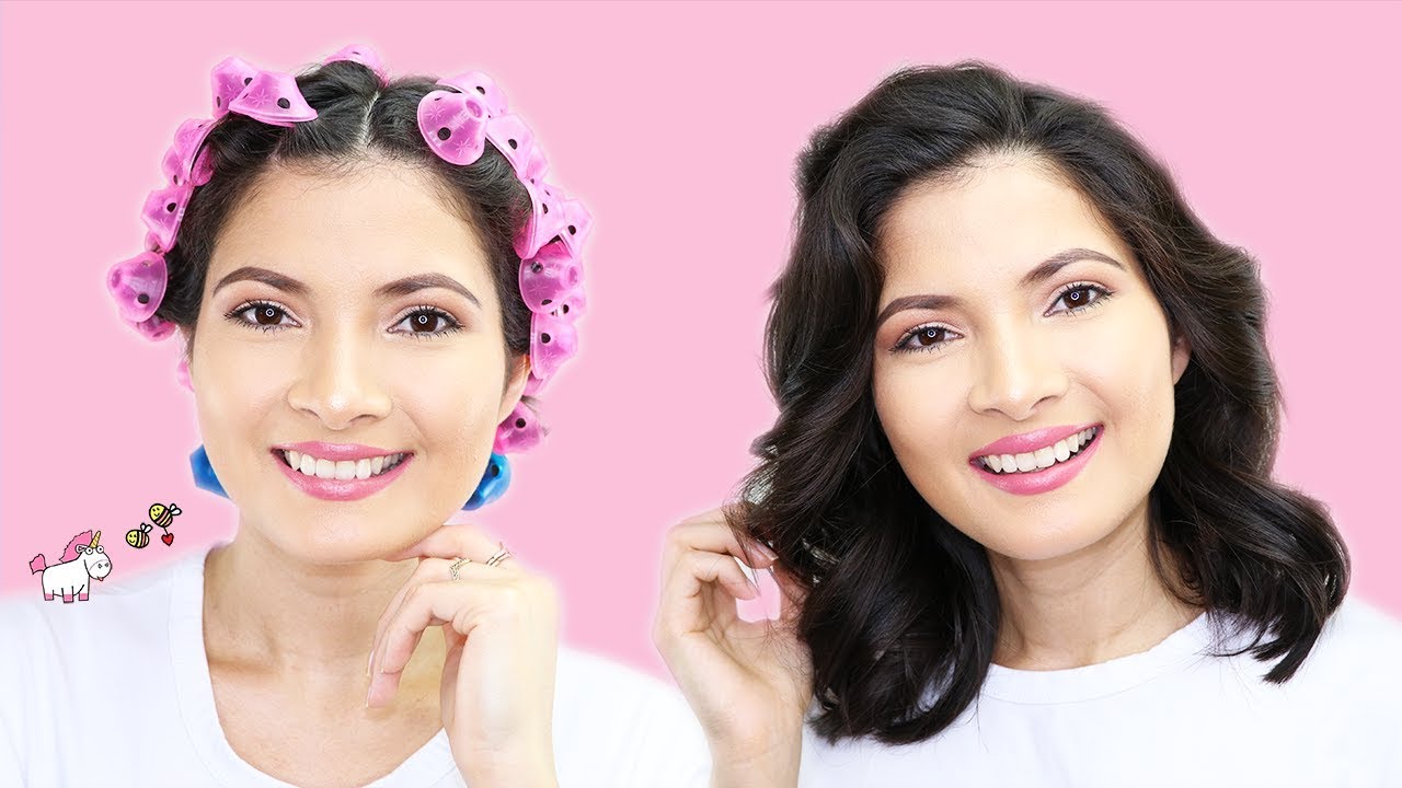 Rizos Sin Calor Para Cabello Corto con Spoolies 🦄 Bessy