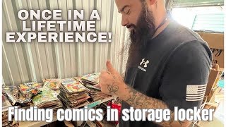 MASSIVE GRAILS Found Locked In Storage Locker For 5 YEARS!! *BEST TIP for Finding Comics *