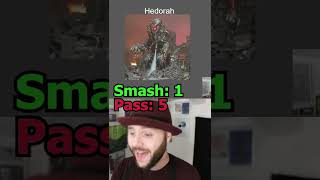 Smash or Pass Godzilla Monsters