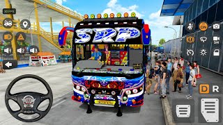 💥Bus Simulator Indonesia Gameplay | Long Route Passenger Bus Driving | Ultra HD screenshot 1