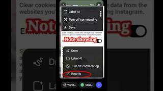 how to get restyle feature not showing in instagram Instagram restyle nahi show ho Raha hai #shorts