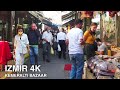 [4K] Izmir Turkey 🇹🇷 | Kemeraltı Bazaar from a Different Perspective, Walking Tour | 7 October 2021