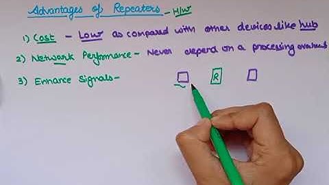 Advantages of Repeaters|Data communication and computer networks|Lec 59|Ankita Sood