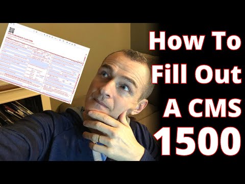 How to EASILY Fill Out the CMS 1500 Form for Physical Therapy & Occupational Therapy #MCRBilling