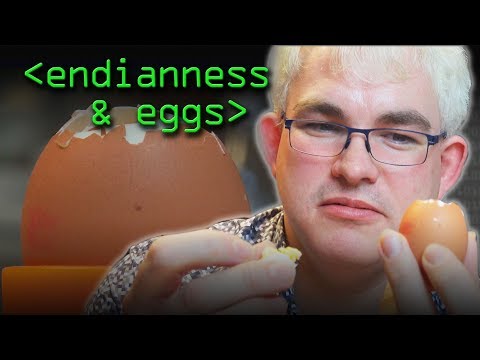 Endianness Explained With an Egg - Computerphile