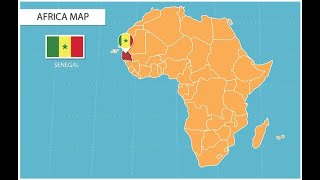 Senegal is the westernmost country in continental Africa, situated on the Atlantic Ocean coastline.